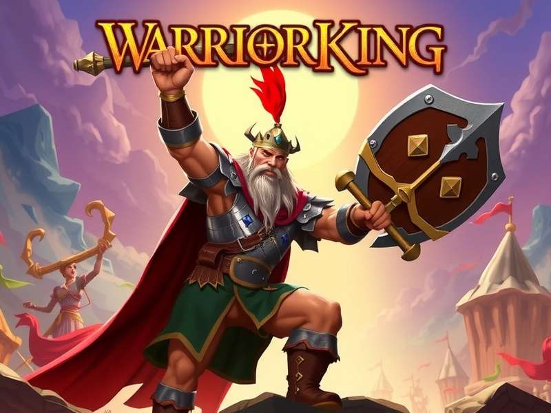 Warrior King Game Banner